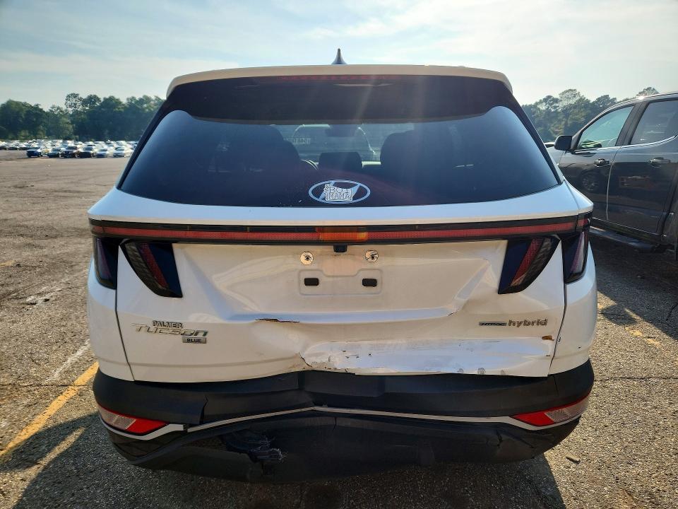 2022 Hyundai Tucson VIN KM8JBCA19NU022520 COPART salvage auction — REAR END, Al - Cert Of Title-Salvage Title, sold $8,600 on 2026-07-20 (photo 6)