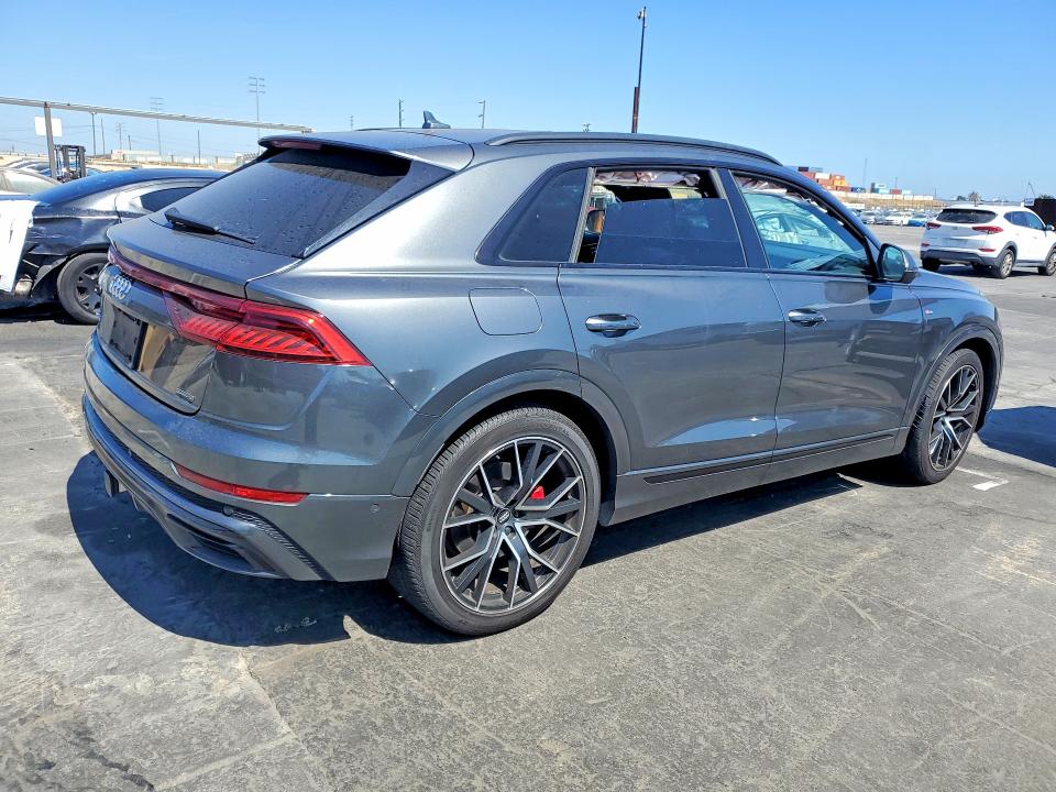 2019 Audi Q8 VIN WA1FVAF17KD025677 COPART salvage auction — FRONT END, Ca - Salvage Certificate, sold $275 on 2026-07-31 (photo 3)