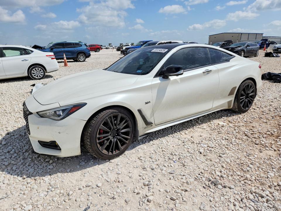 2017 Infiniti Q60 VIN JN1EV7EK0HM363514 COPART salvage auction — SIDE, Tx - Salvage Vehicle Title, sold $750 on 2026-07-23 (photo 1)