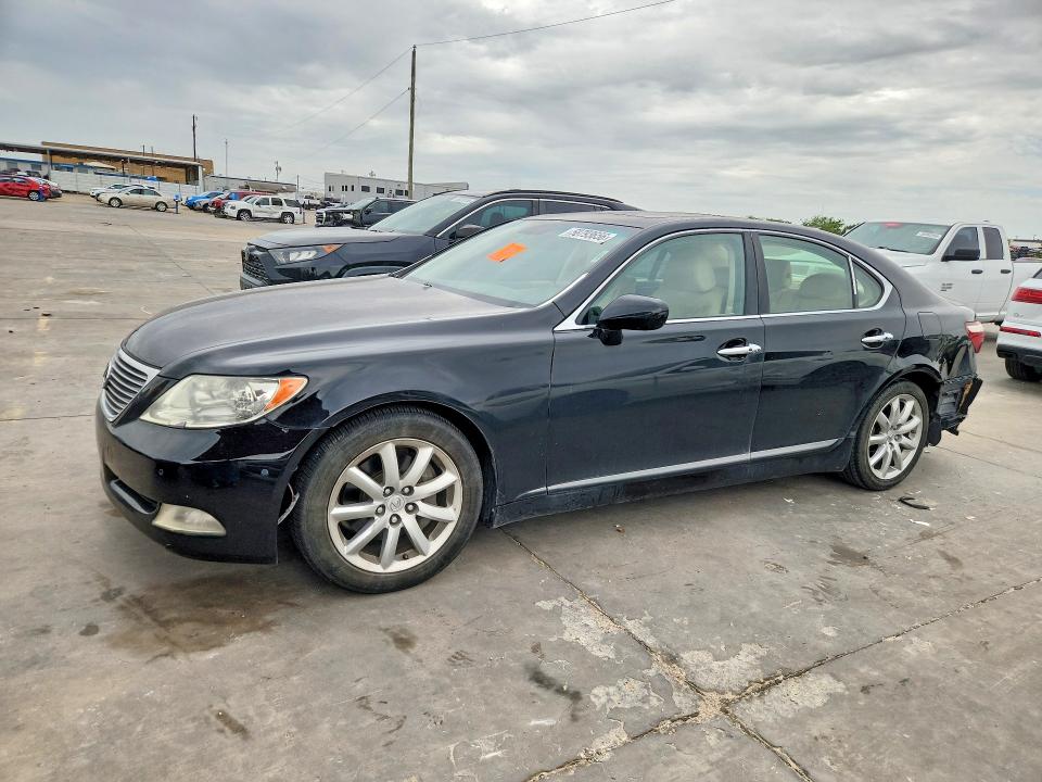 2008 Lexus Ls 460 VIN JTHBL46F385061665 COPART salvage auction — REAR END, Tx - Certificate Of Title, sold $675 on 2026-07-13 (photo 1)
