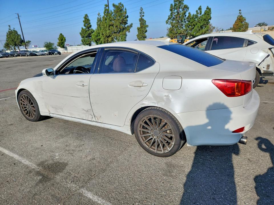 2009 Lexus Is VIN JTHBK262195086778 COPART salvage auction — SIDE, Ca - Salvage Certificate, sold $625 on 2026-07-14 (photo 2)