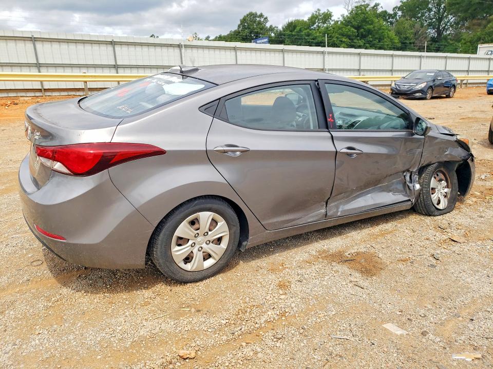 2016 Hyundai VIN KMHDH4AE1GU646139 COPART salvage auction — FRONT END, VA - CERTIFICATE OF TITLE, sold $2,000 on 2026-07-06 (photo 3)