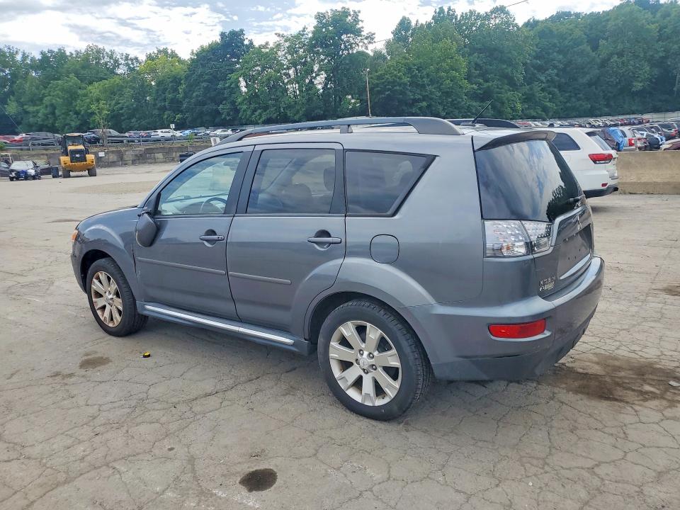 2012 Mitsubishi Outlander VIN JA4JT3AW4CU000445 COPART salvage auction — VANDALISM, Ny - Mv-907A Salvage Certificate, sold $450 on 2026-07-09 (photo 2)