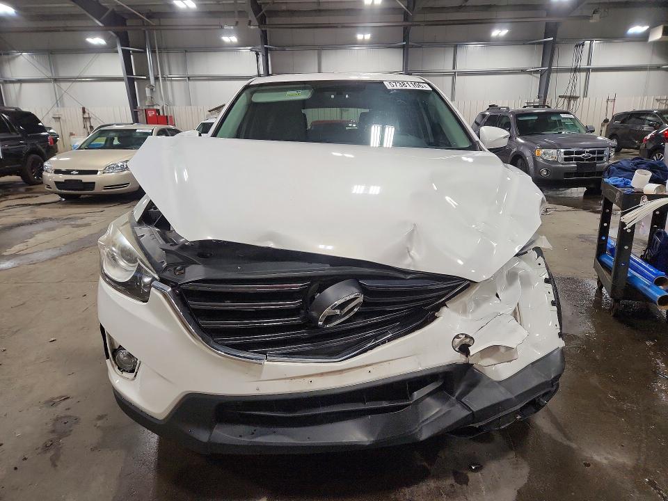 2016 Mazda Cx-5 VIN JM3KE2CY0G0692821 COPART salvage auction — FRONT END, Mn - Cert Of Title-Prior Salvage, sold $300 on 2026-07-21 (photo 5)