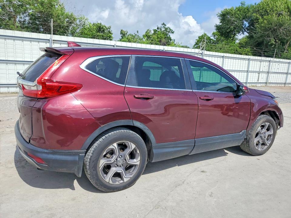 2019 Honda Cr-v VIN 7FARW1H89KE008435 COPART salvage auction — FRONT END, Tx - Salvage Vehicle Title, sold $5,900 on 2026-07-14 (photo 3)