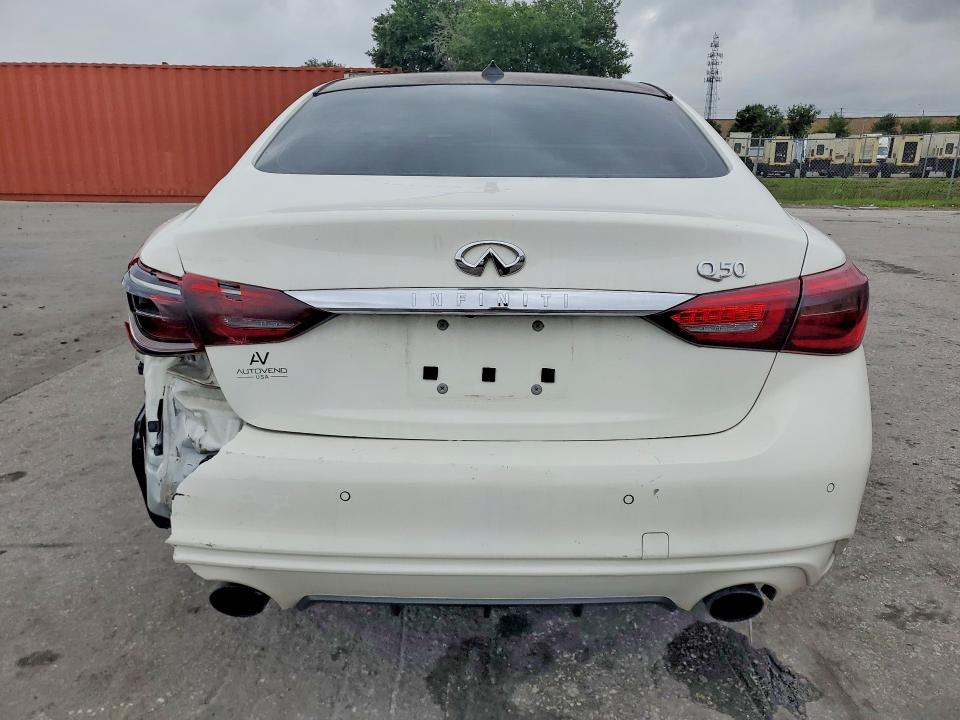 2018 Infiniti VIN JN1EV7AP6JM357403 COPART salvage auction — REAR END, Fl - Cert Of Title Slvg Rebuildable, sold $3,650 on 2026-07-02 (photo 6)