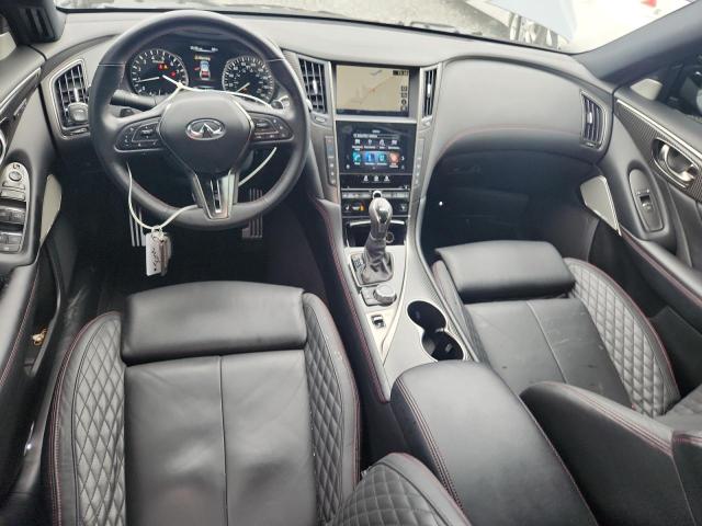 2024 Infiniti Q50 VIN JN1FV7DPXRM660468 COPART salvage auction — REAR END, Fl - Cert Of Title Slvg Rebuildable, sold $14,000 on 2026-07-14 (photo 8)