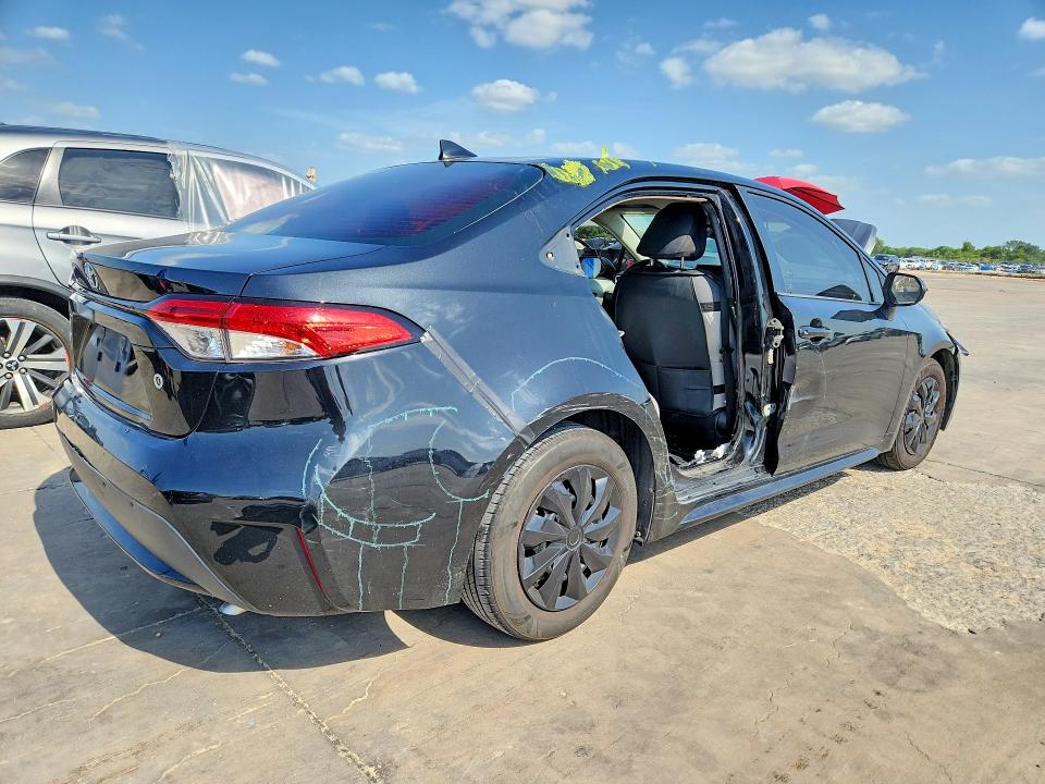 2020 Toyota Corolla VIN 5YFDPRAE9LP062020 COPART salvage auction — SIDE, Tx - Salvage Vehicle Title, sold $3,700 on 2026-07-23 (photo 3)