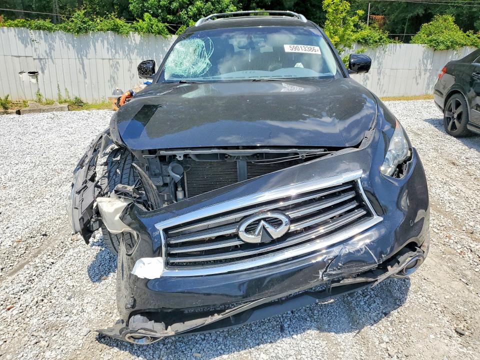 2012 Infiniti Fx VIN JN8AS1MU9CM120608 COPART salvage auction — FRONT END, Ga - Certificate Of Title, sold $175 on 2026-07-13 (photo 5)