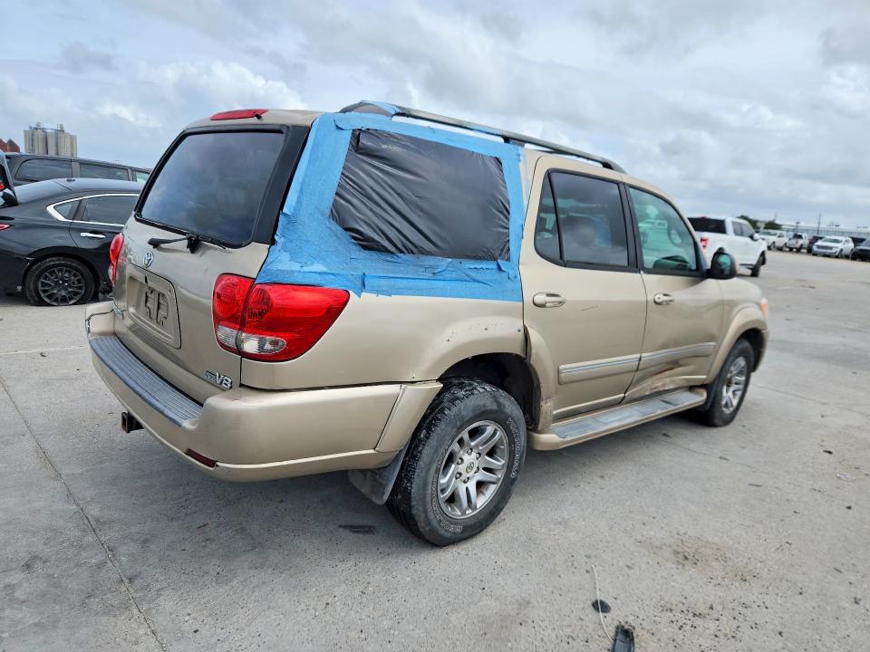 2005 Toyota Sequoia VIN 5TDZT34A35S263462 COPART salvage auction — NORMAL WEAR, MS - CERTIFICATE OF TITLE (P), sold $550 on 2026-07-22 (photo 3)