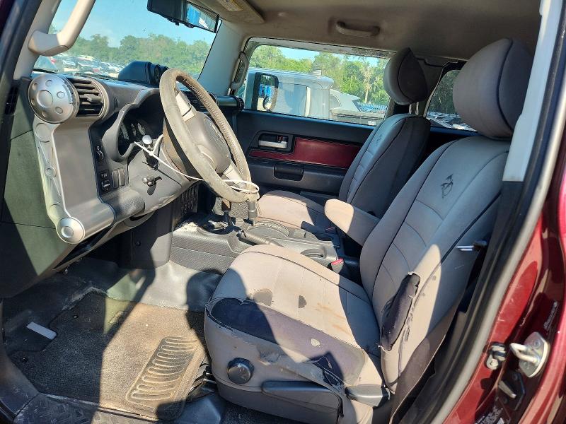 2007 Toyota Fj cruiser VIN JTEBU11F270066240 COPART salvage auction — FRONT END, Fl - Cert Of Title Slvg Rebuildable, sold $5,100 on 2026-07-28 (photo 7)