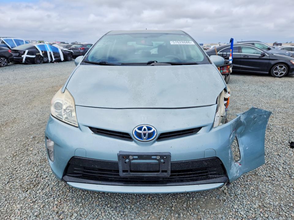 2013 Toyota VIN JTDKN3DU2D5617157 COPART salvage auction — FRONT END, Ca - Salvage Certificate, sold $1,800 on 2026-07-31 (photo 5)