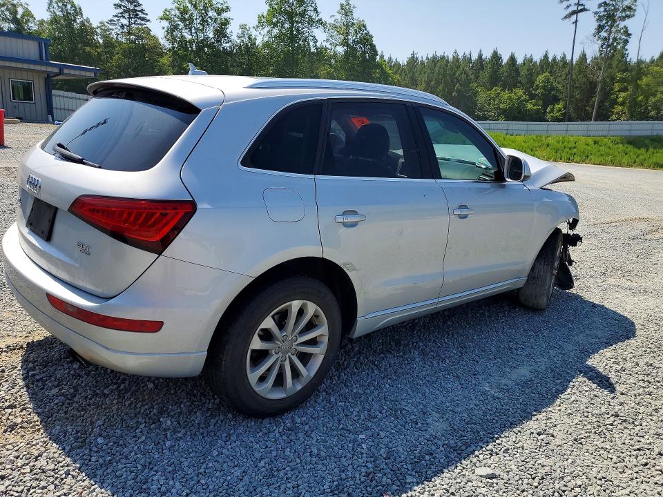 2014 Audi Q5 VIN WA1CFAFP8EA047651 COPART salvage auction — FRONT END, Nc - Salvage Certificate Of Title, sold $200 on 2026-07-23 (photo 3)