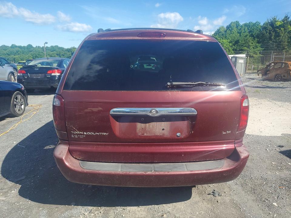 2002 Chrysler Voyager VIN 2C4GP44352R693436 COPART salvage auction — MECHANICAL, PA - CERT OF TITLE, sold $375 on 2026-07-02 (photo 6)