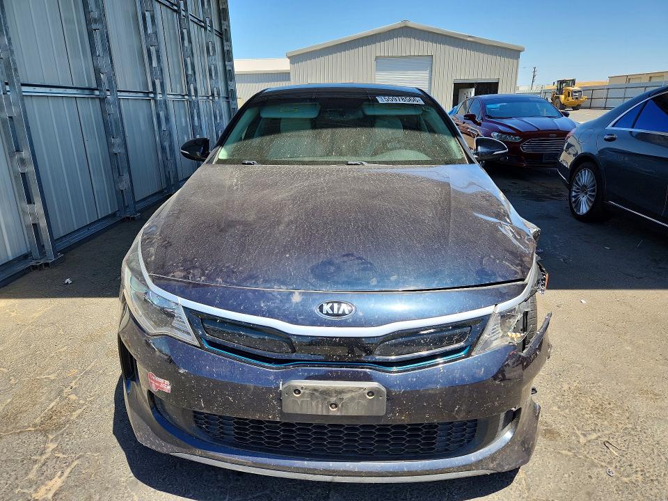 2018 Kia Optima VIN KNAGV4LD5J5019523 COPART salvage auction — FRONT END, Ca - Salvage Certificate, sold $2,750 on 2026-07-16 (photo 5)