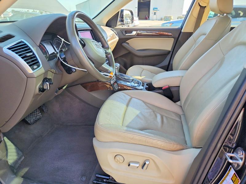 2013 Audi Q5 VIN WA1LFAFP4DA014824 COPART salvage auction — FRONT END, Ca - Salvage Certificate, sold $2,500 on 2026-07-13 (photo 7)