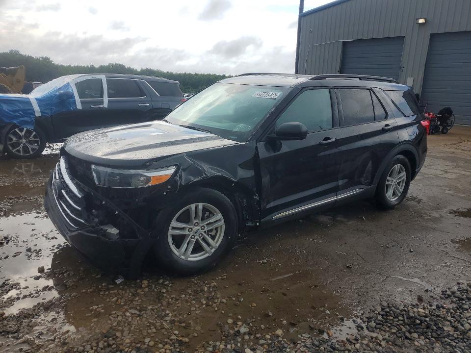 2023 Ford Explorer VIN 1FMSK7DH0PGB74126 COPART salvage auction — FRONT END, Az - Certificate Of Title, sold $9,000 on 2026-07-02 (photo 1)