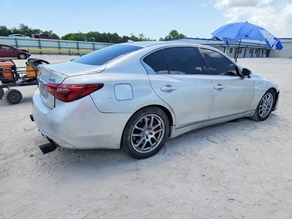 2017 Infiniti Q50 VIN JN1FV7APXHM850810 COPART salvage auction — MECHANICAL, Fl - Cert Of Title-Rebuilt, sold $875 on 2026-07-29 (photo 3)