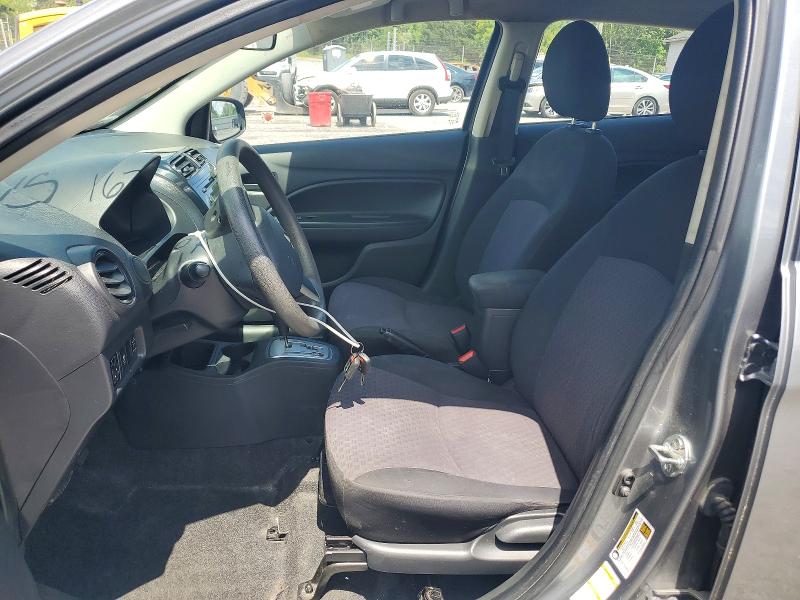 2017 Mitsubishi Mirage VIN ML32A3HJ1HH011593 COPART salvage auction — MINOR DENT/SCRATCHES, Pa - Cert Of Title, sold $950 on 2026-07-09 (photo 7)