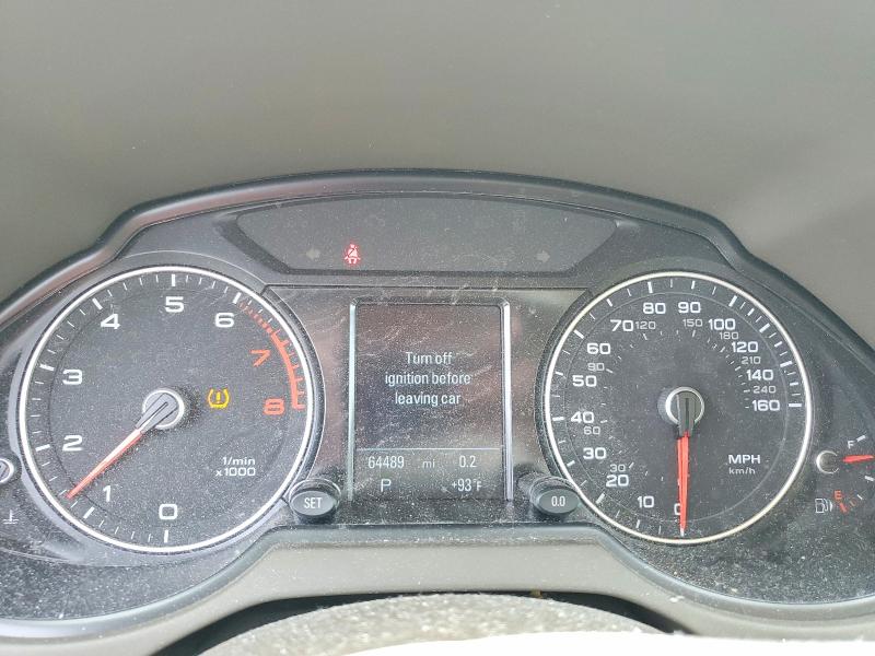 2014 Audi Q5 VIN WA1WGAFP3EA022473 COPART salvage auction — REAR END, Nc - Salvage Certificate Of Title, sold $950 on 2026-07-23 (photo 9)