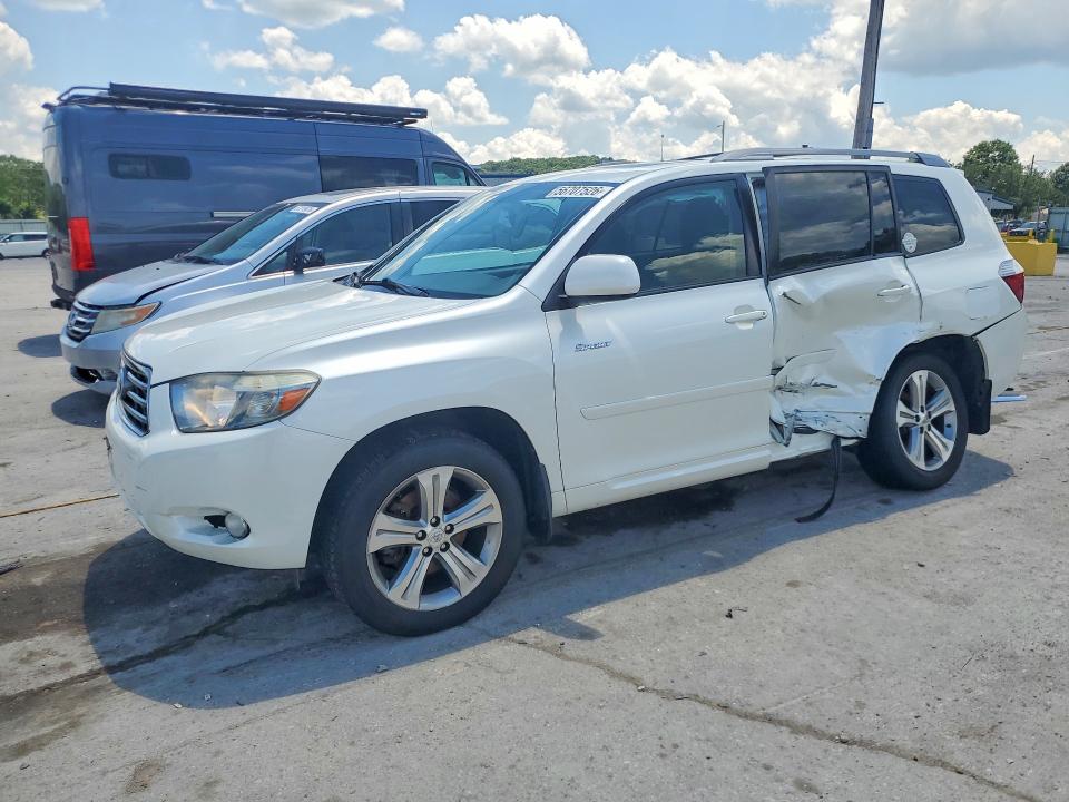2009 Toyota Highlander VIN JTEES43A792142970 COPART salvage auction — SIDE, Tn - Salvage Certificate, sold $1,750 on 2026-07-20 (photo 1)