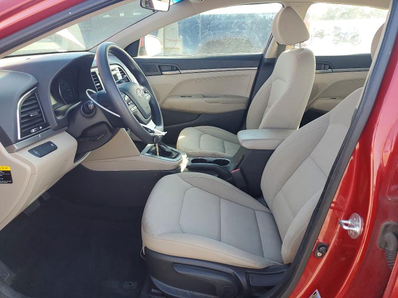 2017 Hyundai Elantra VIN KMHD74LF2HU390362 COPART salvage auction — REAR END, Id - Salvage Certificate Of Title, sold $1,600 on 2026-07-23 (photo 7)