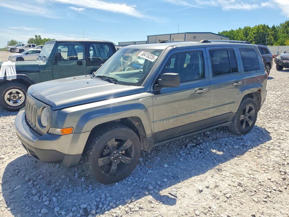 2012 Jeep Liberty (patriot) VIN 1C4NJPFA2CD690262 COPART salvage auction — FRONT END, MI - CERTIFICATE OF TITLE, sold $500 on 2026-07-02 (photo 1)