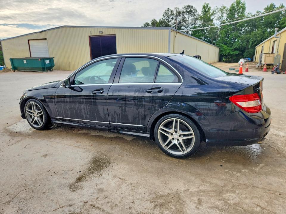2010 Mercedes-benz C class VIN WDDGF5EB6AR123390 COPART salvage auction — FRONT END, IN - CERTIFICATE OF TITLE, sold $250 on 2026-07-09 (photo 2)