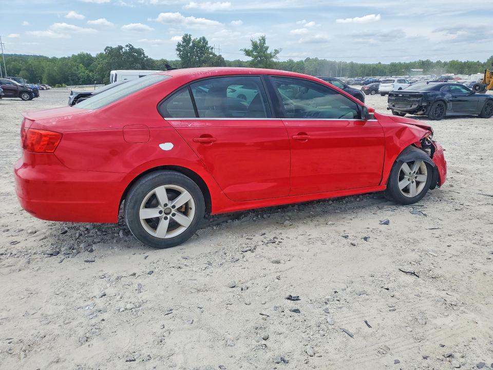 2012 Volkswagen Jetta VIN 3VWLL7AJ7CM377637 COPART salvage auction — FRONT END, GA - CERT OF TITLE-SALVAGE, sold $1,400 on 2026-08-12 (photo 3)