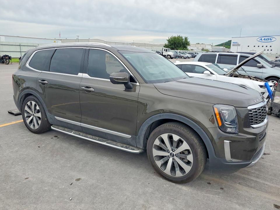 2020 Kia VIN 5XYP3DHC1LG080435 COPART salvage auction — HAIL, Ok - Cert Of Title-Salvage, sold $7,900 on 2026-07-08 (photo 4)
