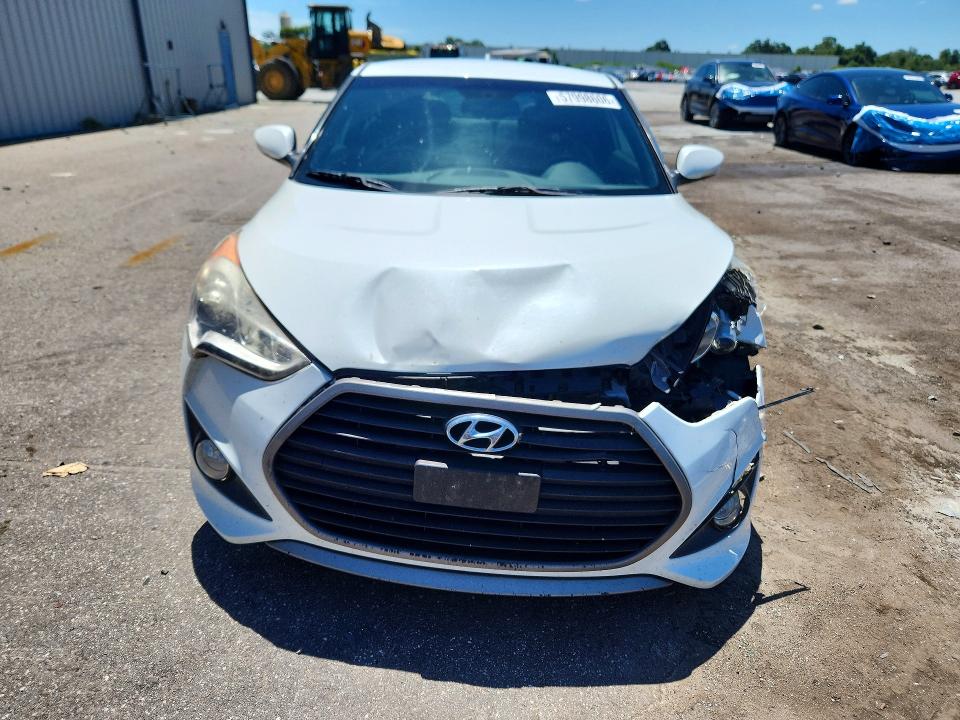 2016 Hyundai VIN KMHTC6AE1GU293102 COPART salvage auction — FRONT END, Fl - Cert Of Title Slvg Rebuildable, sold $900 on 2026-07-20 (photo 5)