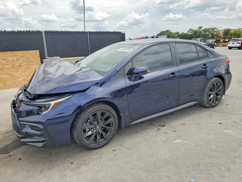 2026 Toyota Corolla VIN 5YFS4MCE2TP276024 COPART salvage auction — FRONT END, Fl - Cert Of Title Slvg Rebuildable, sold $3,850 on 2026-07-28 (photo 1)
