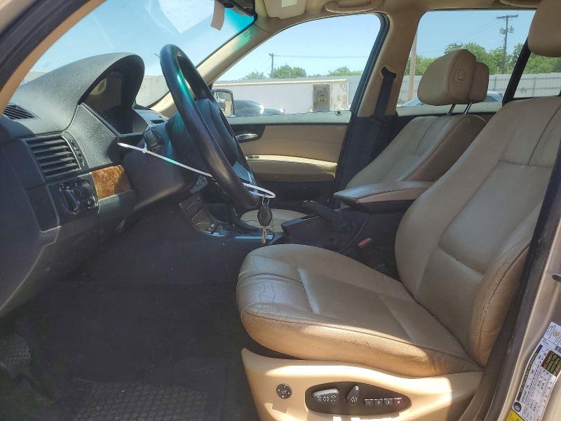 2008 BMW X3 VIN WBXPC93478WJ11830 COPART salvage auction — MECHANICAL, Ok - Certificate Of Title (P), sold $325 on 2026-07-09 (photo 7)