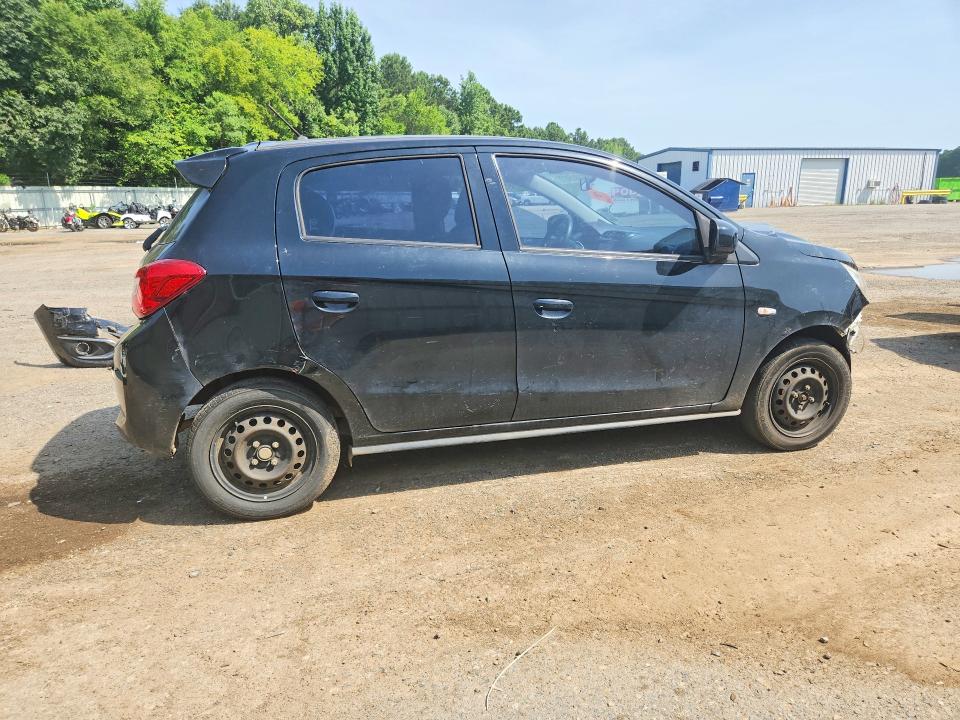 2020 Mitsubishi Mirage VIN ML32A3HJ9LH005842 COPART salvage auction — ALL OVER, LA - CERT OF TITLE-SALVAGE, sold $1,400 on 2026-07-16 (photo 3)