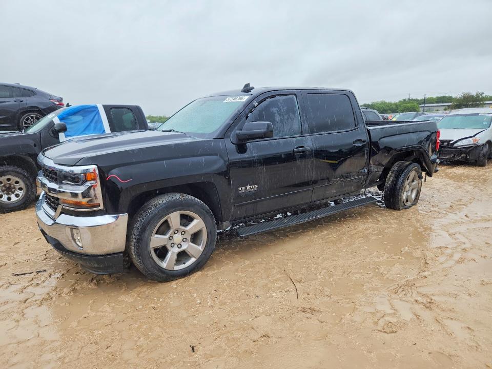 2018 Chevrolet VIN 3GCPCREC5JG266110 COPART salvage auction — REAR END, Tx - Salvage Vehicle Title, sold $4,850 on 2026-07-02 (photo 1)
