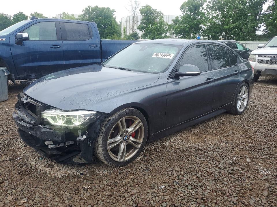 2017 BMW VIN WBA8B7G37HNU37821 COPART salvage auction — FRONT END, Ny - Mv-907A Salvage Certificate, sold $10,700 on 2026-07-08 (photo 1)