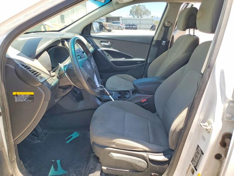 2015 Hyundai Santa fe VIN 5XYZT3LB8FG289113 COPART salvage auction — MECHANICAL, Az - Certificate Of Title, sold $1,300 on 2026-07-09 (photo 7)