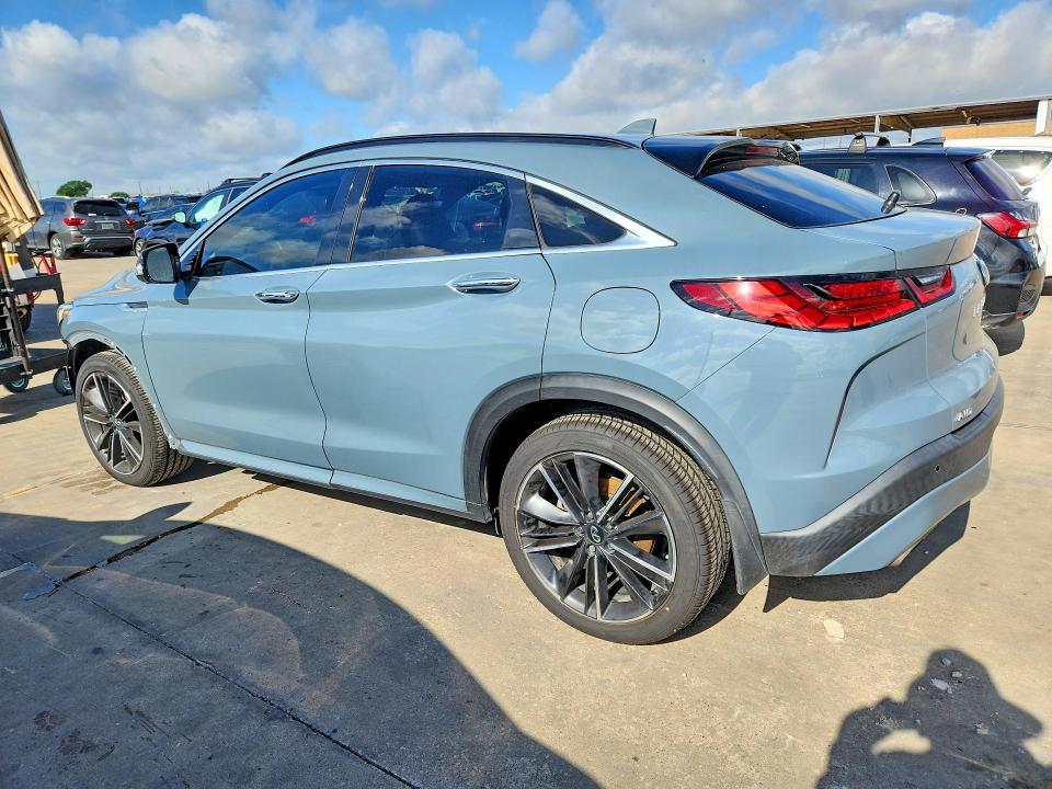 2022 Infiniti Qx55 VIN 3PCAJ5K36NF102725 COPART salvage auction — FRONT END, Tx - Salvage Vehicle Title, sold $3,600 on 2026-07-27 (photo 2)