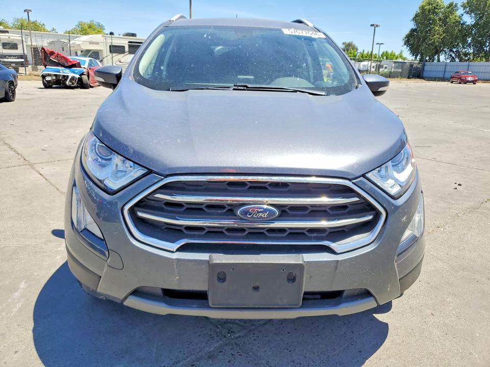 2018 Ford Ecosport VIN MAJ6P1WL4JC243474 COPART salvage auction — REAR END, Ca - Salvage Certificate, sold $2,250 on 2026-07-04 (photo 5)