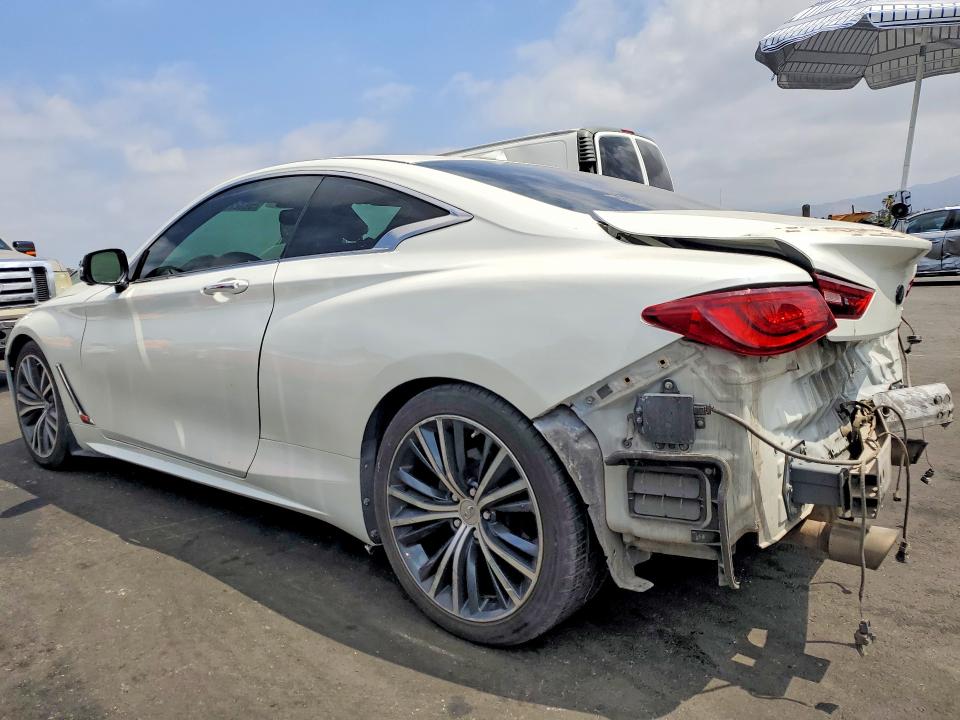 2019 Infiniti Q60 VIN JN1EV7EK8KM230412 COPART salvage auction — REAR END, Ca - Salvage Certificate, sold $2,650 on 2026-07-15 (photo 2)
