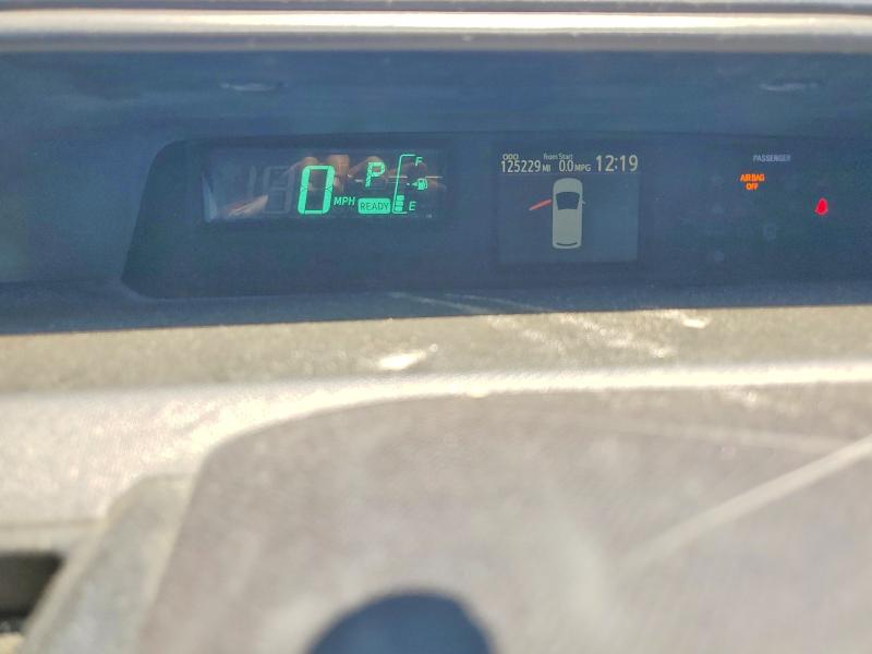 2012 Toyota Prius VIN JTDKDTB3XC1014749 COPART salvage auction — MINOR DENT/SCRATCHES, Ca - Salvage Certificate, sold $2,400 on 2026-07-02 (photo 9)