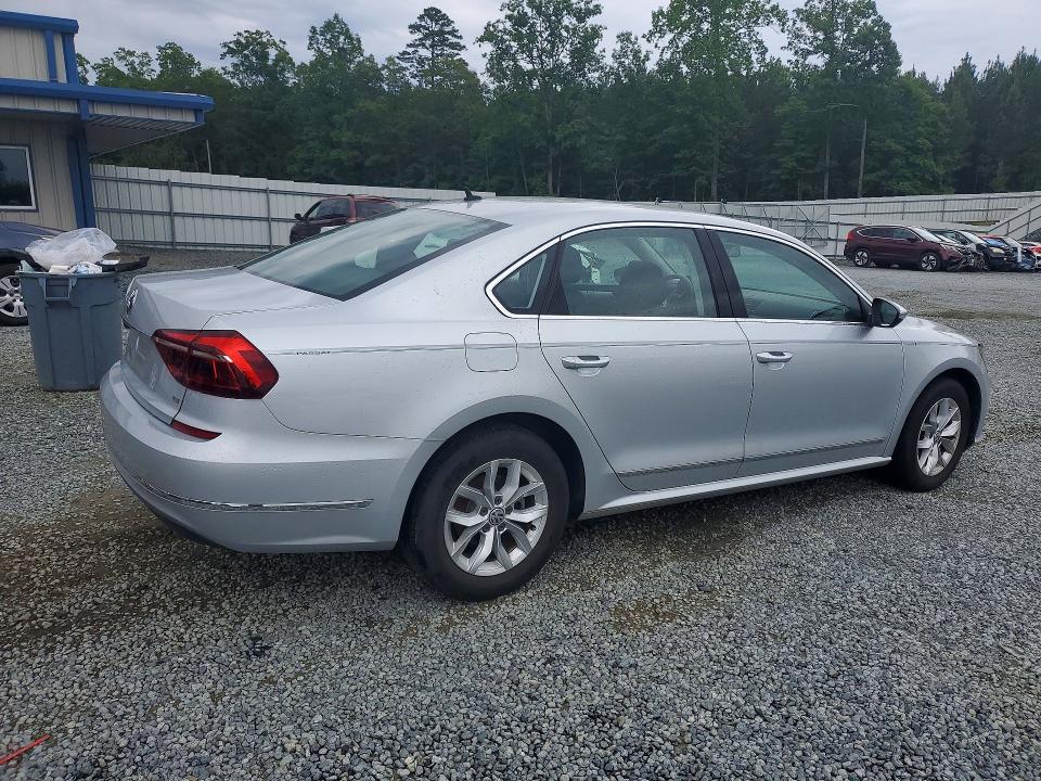 2017 Volkswagen VIN 1VWAT7A34HC058567 COPART salvage auction — REAR END, Nc - Salvage Certificate Of Title, sold $575 on 2026-07-02 (photo 3)