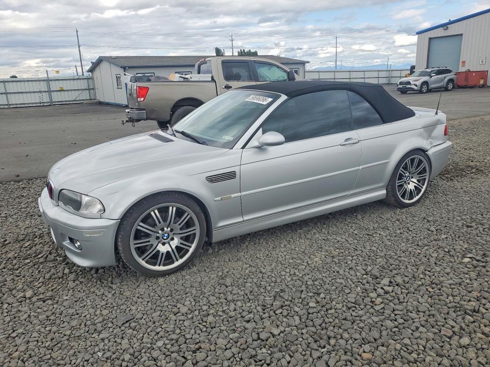 2002 BMW M3 VIN WBSBR93492EX23443 COPART salvage auction — REAR END, WA - BILL OF SALE, sold $3,600 on 2026-07-22 (photo 1)