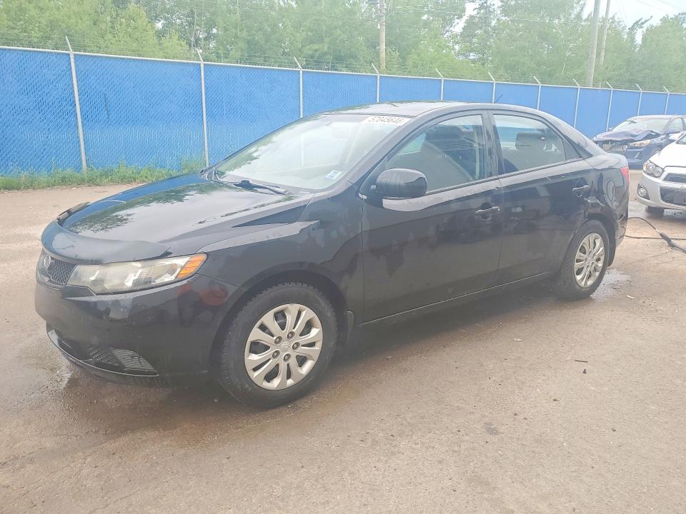 2010 Kia Forte VIN KNAFT4A21A5229958 COPART salvage auction — REAR END, Ns - Salvage Title, sold $300 on 2026-07-23 (photo 1)
