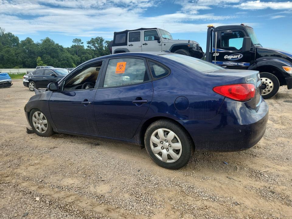 2008 Hyundai Elantra VIN KMHDU46D98U401666 COPART salvage auction — ENGINE BURN, AL - CERT OF TITLE-SALVAGE TITLE (P), sold $225 on 2026-07-14 (photo 2)