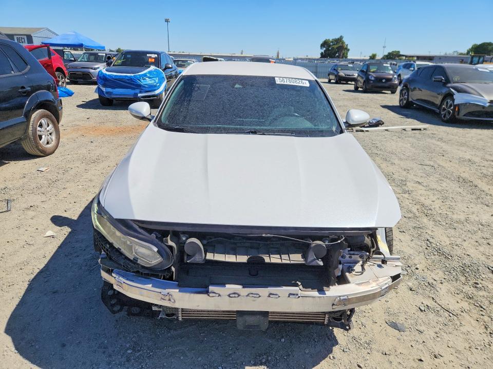 2020 Honda Accord VIN 1HGCV1F39LA093199 COPART salvage auction — FRONT END, Ca - Salvage Certificate, sold $6,900 on 2026-07-02 (photo 5)