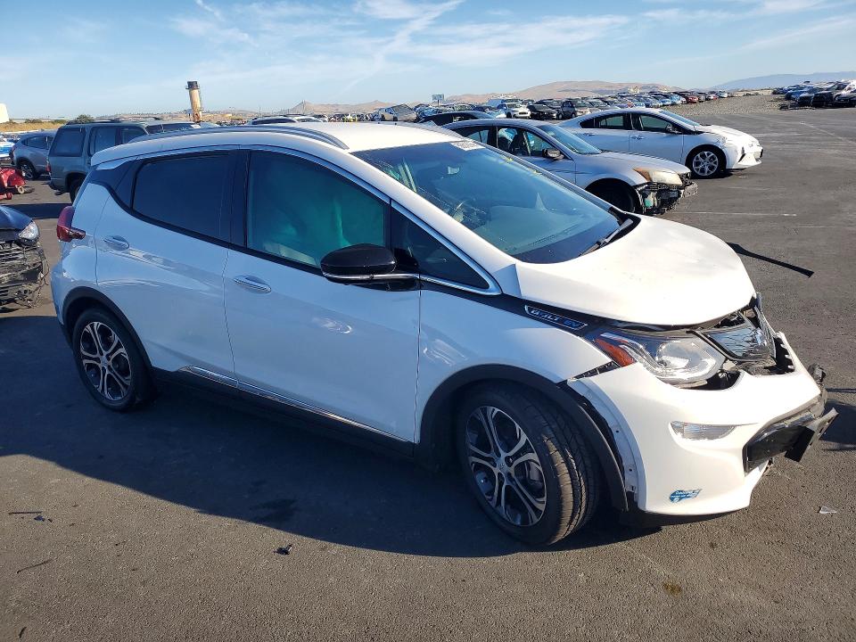 2020 Chevrolet Bolt ev VIN 1G1FZ6S03L4145765 COPART salvage auction — FRONT END, Ca - Salvage Certificate, sold $3,150 on 2026-07-08 (photo 4)