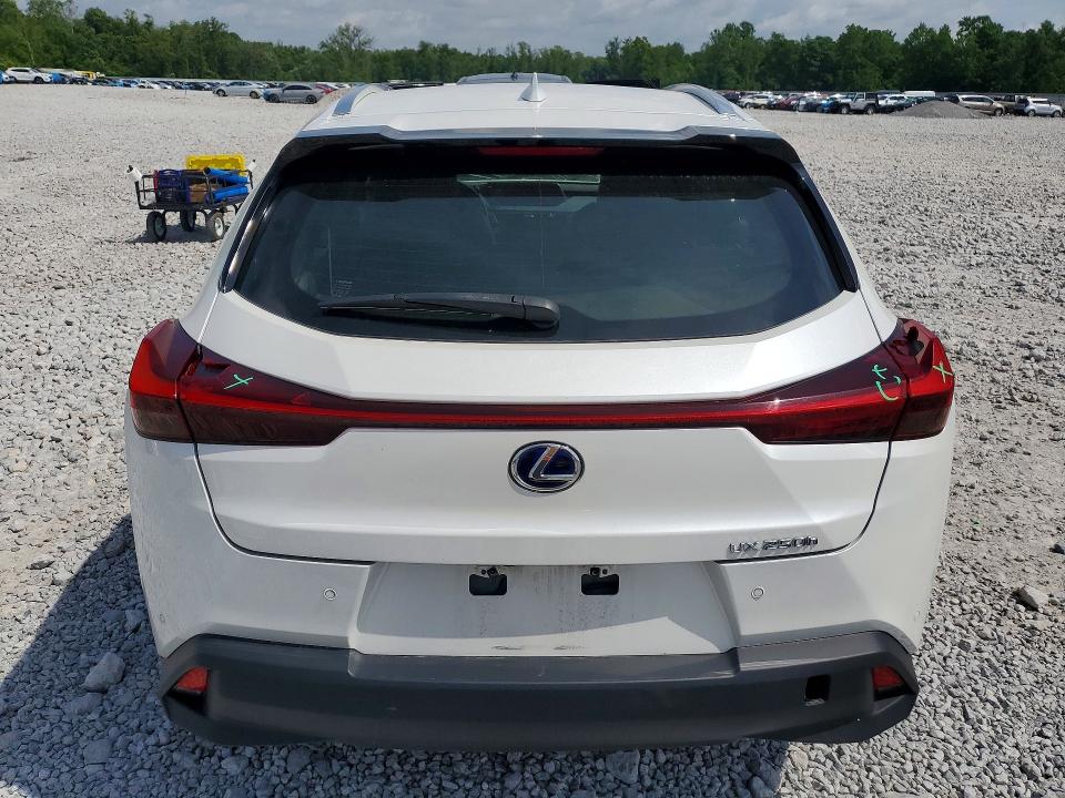 2022 Lexus Ux VIN JTHP9JBH3N2056750 COPART salvage auction — HAIL, Oh - Cert Of Title-Salvage, sold $14,600 on 2026-07-02 (photo 6)