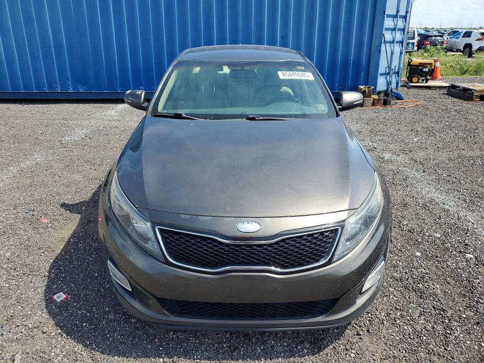 2014 Kia Optima VIN 5XXGM4A74EG286754 COPART salvage auction — MINOR DENT/SCRATCHES, Fl - Cert Of Title Slvg Rebuildable, sold $2,100 on 2026-07-13 (photo 5)