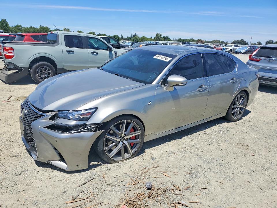 2018 Lexus Gs 350 VIN JTHBZ1BL2JA016402 COPART salvage auction — FRONT END, Ca - Salvage Certificate, sold $11,900 on 2026-07-16 (photo 1)